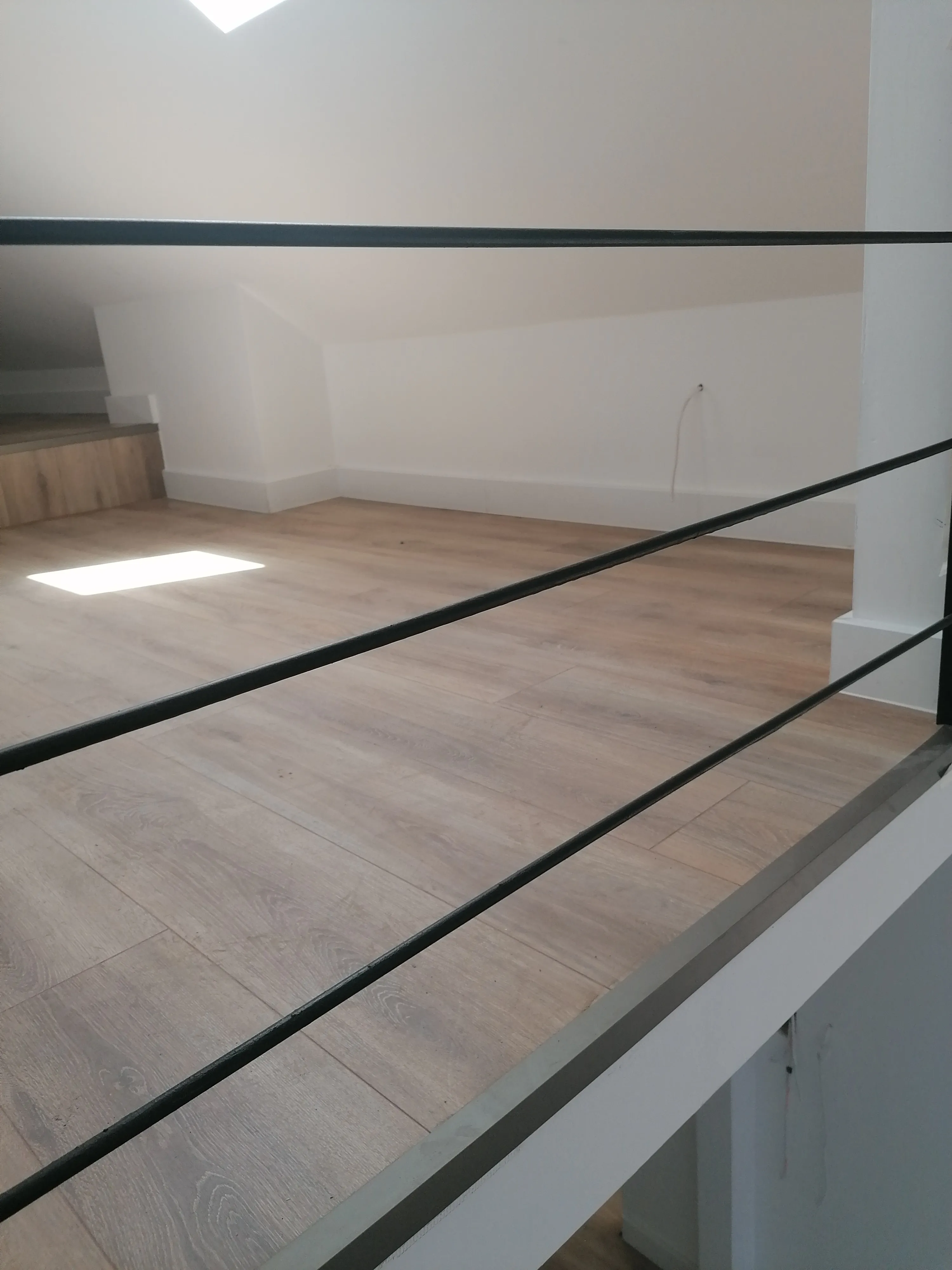 Parketta felújítás - csiszolás után